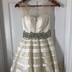 Ivory Angela & Alison Formal Dress